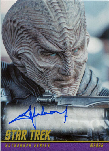 Star Trek Beyond Classic Autograph Card Joe Taslim as Manas