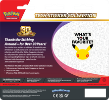 Pokemon Mega Evolution ME30: 30th Celebration Tech Sticker Collection [Lucario]