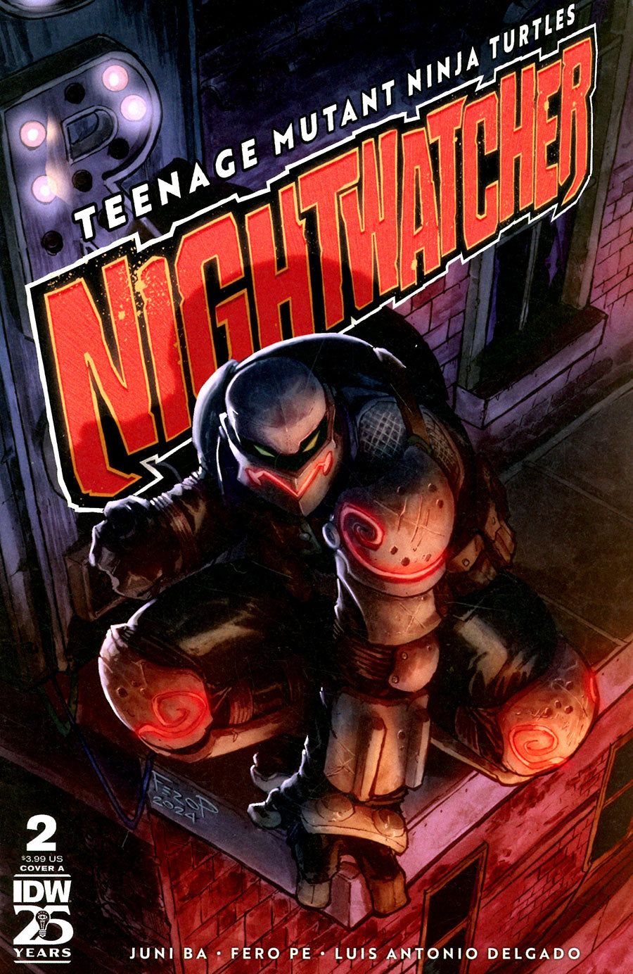 Teenage Mutant Ninja Turtles: Nightwatcher #2 Cover A (Pe)