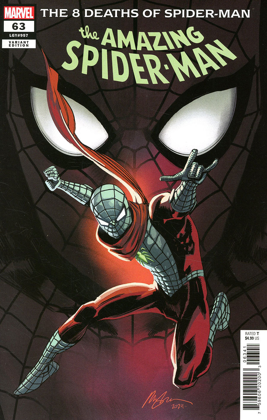 Amazing Spider-Man #63 Rafael Albuquerque New Costume Variant