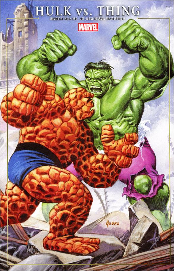 IMMORTAL HULK 50 JUSKO MARVEL MASTERPIECES VARIANT