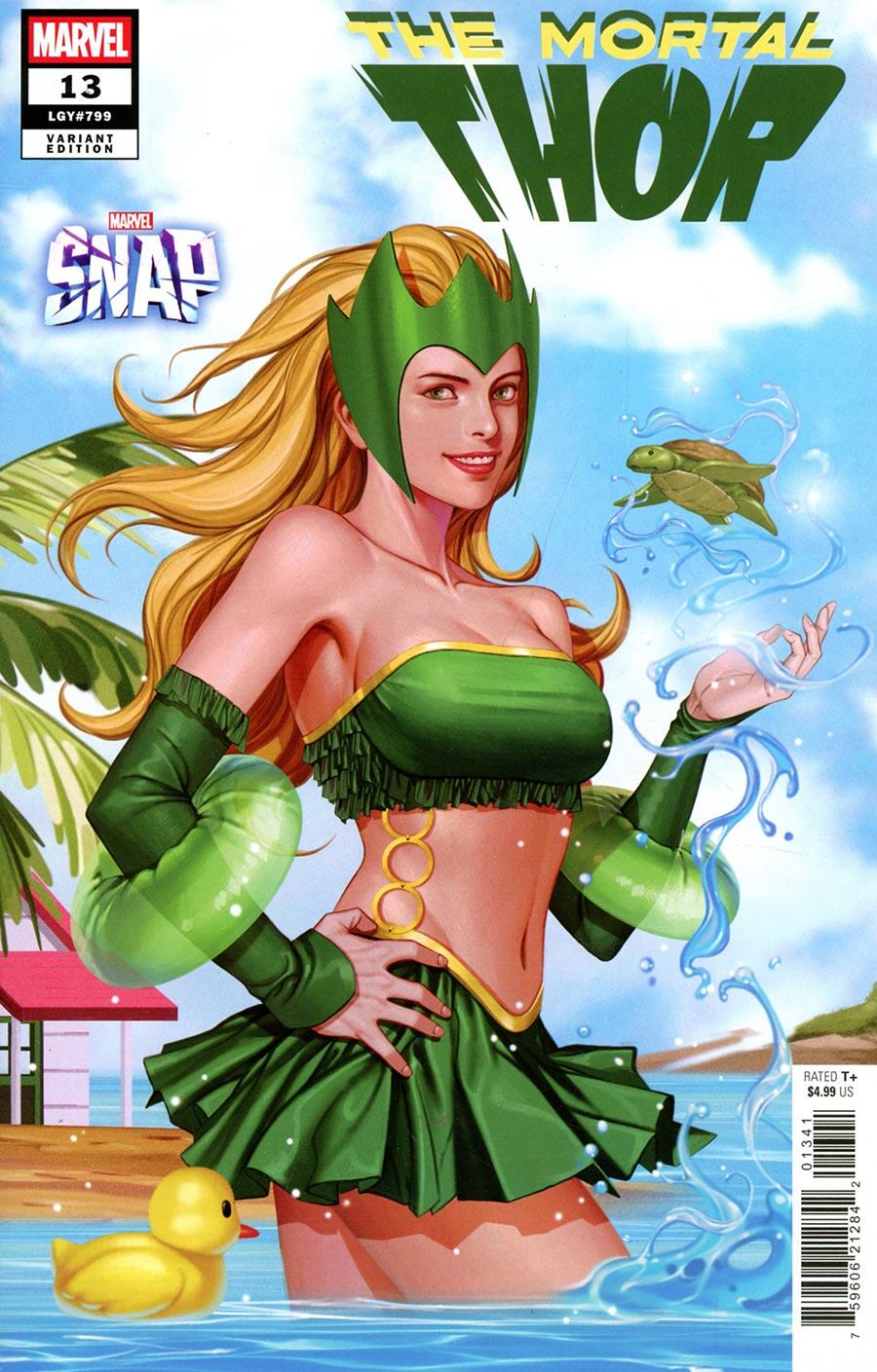Mortal Thor #13 Inhyuk Lee Marvel Snap Swimsuit Variant