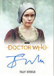 2022 Doctor Who Series 11 & 12 Tilly Steele Full Bleed Autograph Card