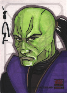 Star Wars Galaxy Series 5 Sketch Card by Tod Allen Smith