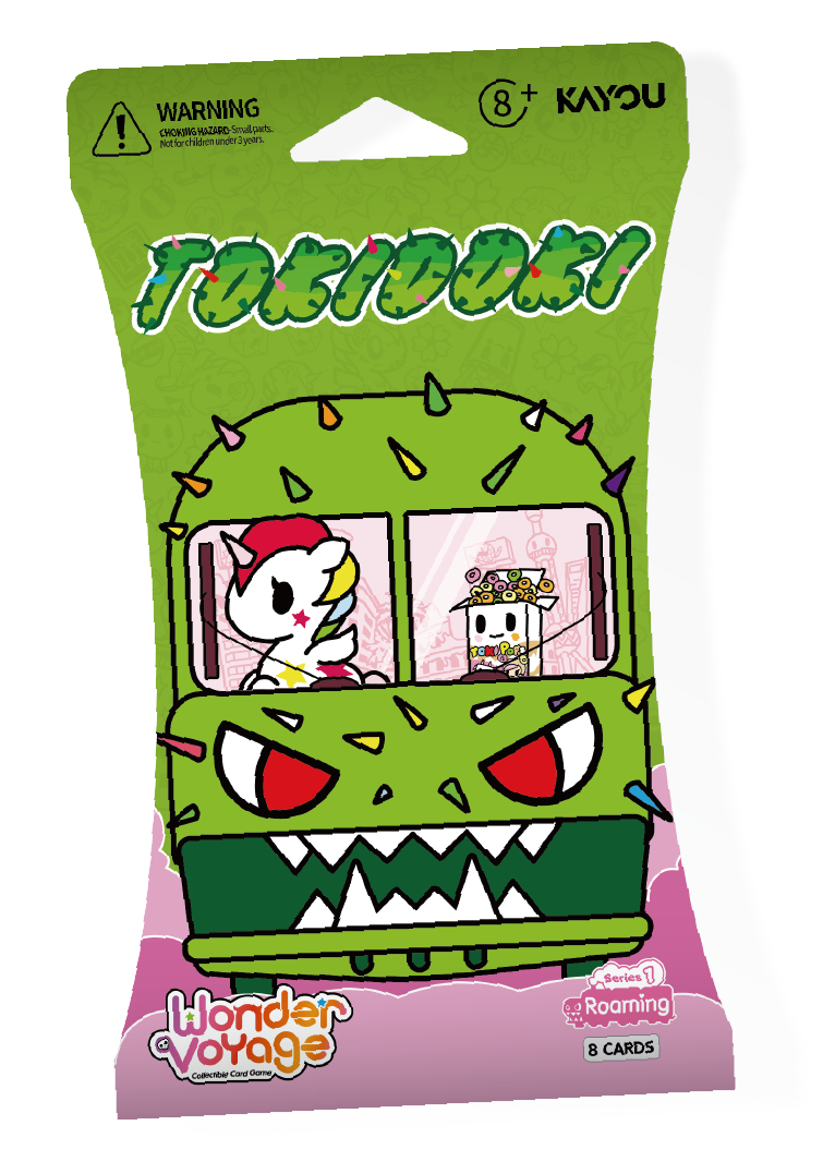 Kayou Limited Tokidoki Wonder Voyage Roaming Edition Trading Card Pack