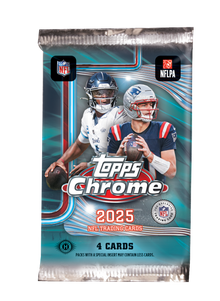 2025 Topps Chrome Football Hobby Box