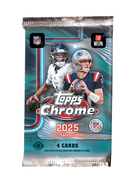 2025 Topps Chrome Football Hobby Box