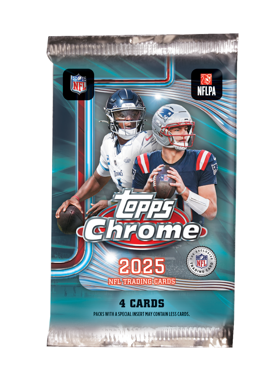2025 Topps Chrome Football Value Box