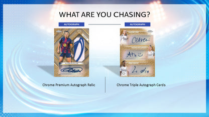 2025-26 Topps Chrome UEFA Women's Champions League Soccer Hobby Box