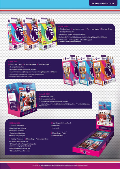 2026-27 Topps Flagship English Premier League Soccer Value Box