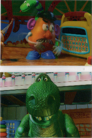 1995 Skybox Toy Story 3-D Motion Card Set