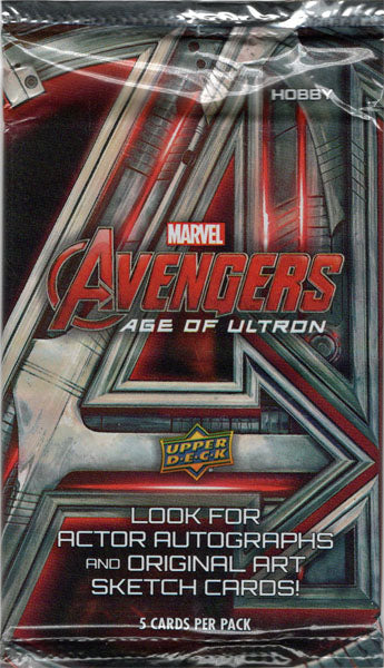 Marvel Avengers Age of Ultron Trading Card Pack
