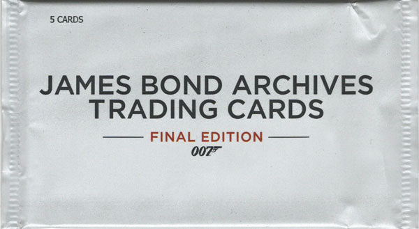 James Bond 007 Archives 2017 Final Edition Trading Card Pack