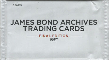 James Bond 007 Archives 2017 Final Edition Trading Card Pack
