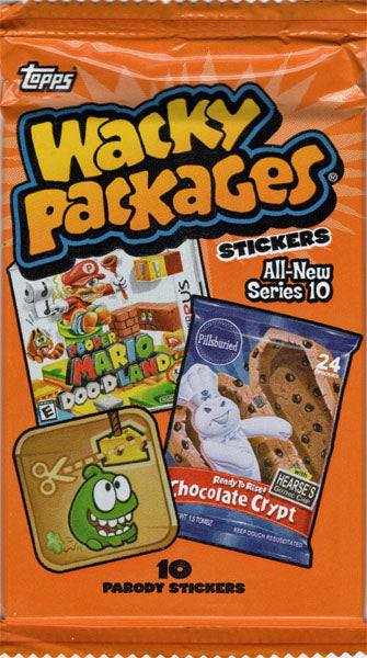 2013 Topps Wacky Packages Series 10 Factory Sealed Pack