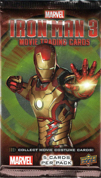 Iron Man 3 Movie Trading Card Pack