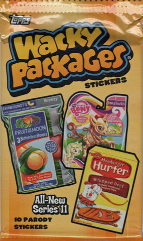 2013 Topps Wacky Packages Series 11 Factory Sealed Pack