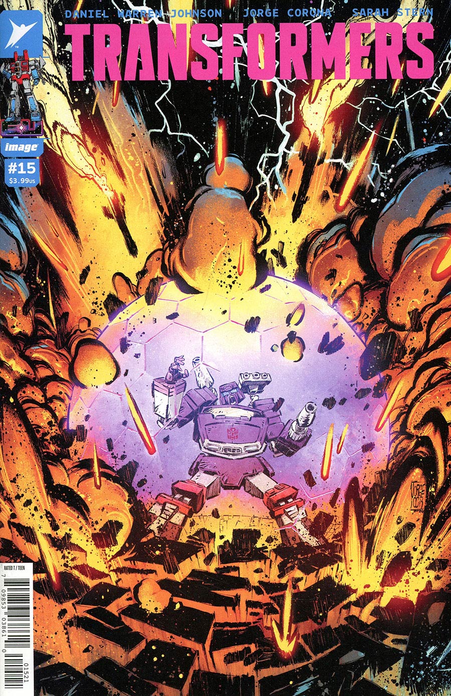 Transformers #15 Cover B Jorge Corona & Mike Spicer Variant