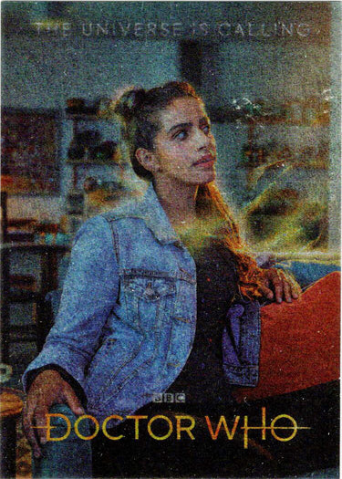 2022 Doctor Who Series 11 & 12 The Universe Is Calling Insert Card U4 Yaz