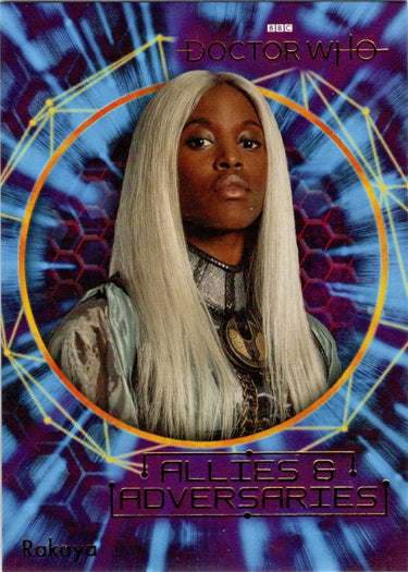 2022 Doctor Who Series 11 & 12 Allies & Adversaries Insert Card UA12 Rakaya