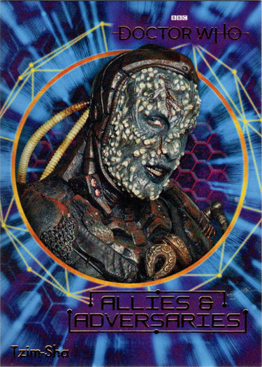 2022 Doctor Who Series 11 & 12 Allies & Adversaries Insert Card UA2 Tzim-Sha