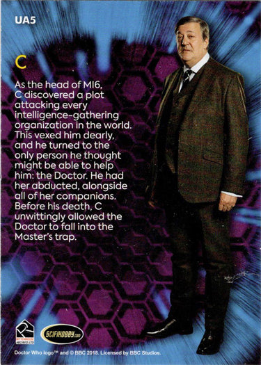 2022 Doctor Who Series 11 & 12 Allies & Adversaries Insert Card UA5 C