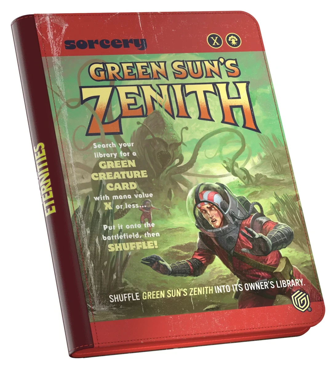 Ultimate Guard Zipfolio 360 Xenoskin Magic: The Gathering "Edge of Eternities" - Green Sun’s Zenith