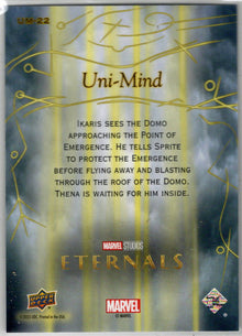 2023 Upper Deck Marvel Eternals Uni-Mind 3D Lenticular Card UM-22