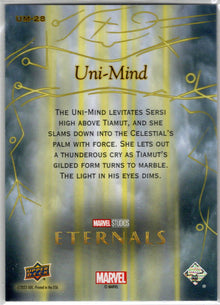 2023 Upper Deck Marvel Eternals Uni-Mind 3D Lenticular Card UM-28