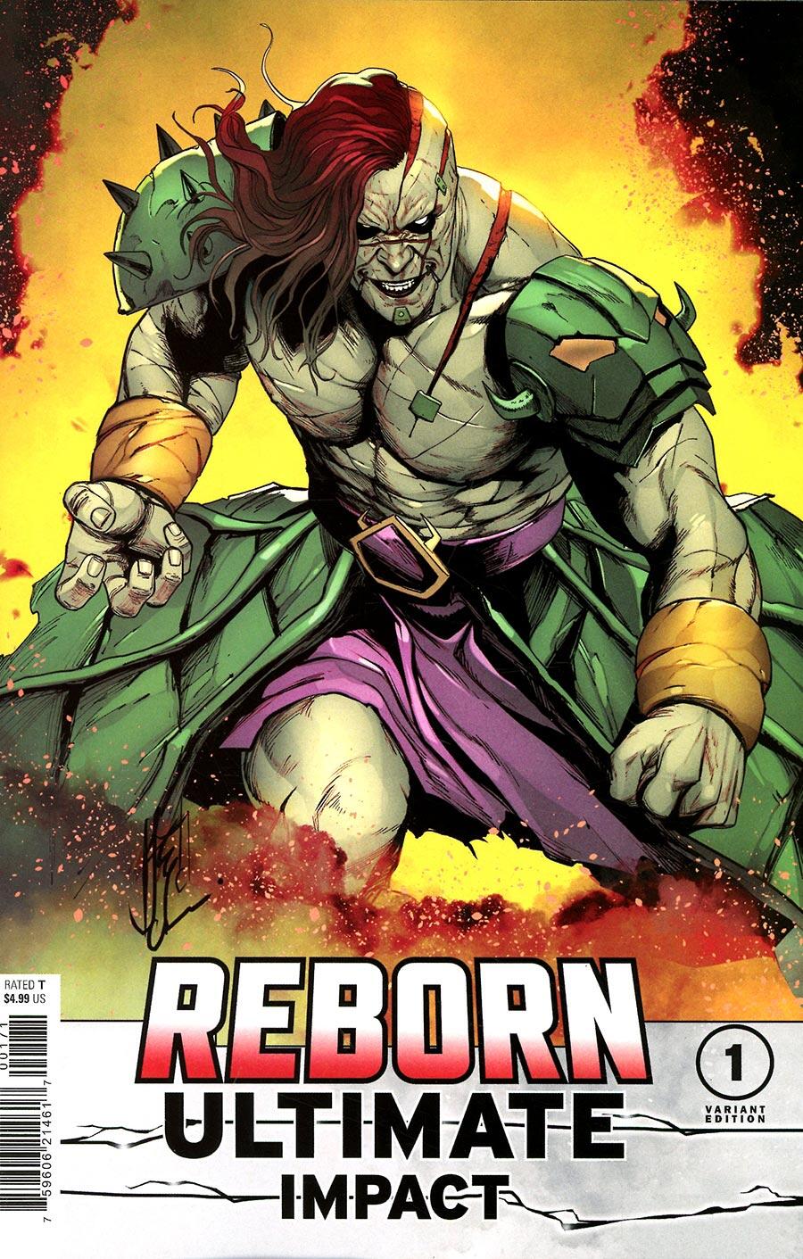 Ultimate Impact: Reborn #1 Stefano Caselli Hostilicus First Appearance Variant B