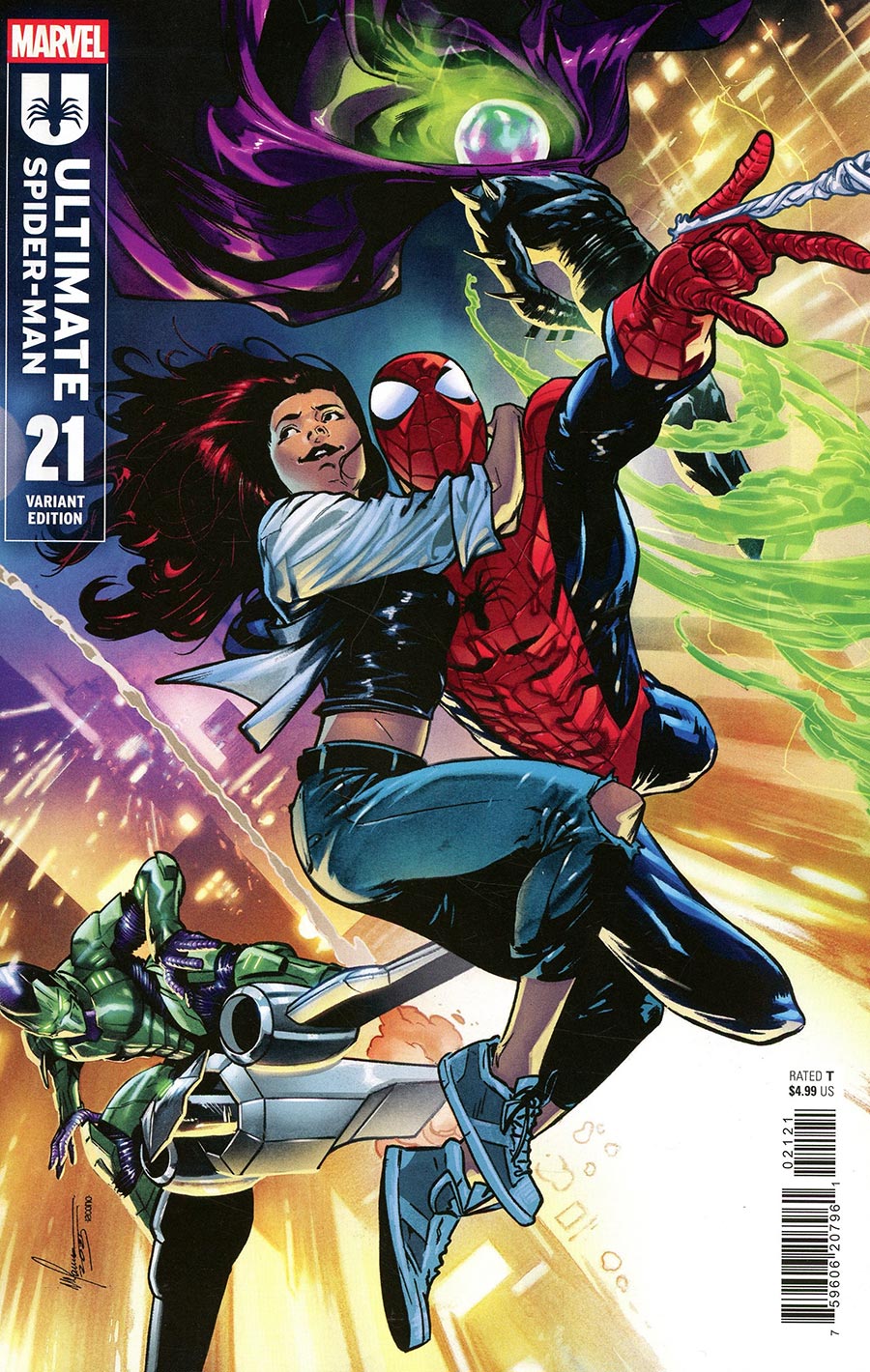 Ultimate Spider Man #21 Francesco Manna Variant