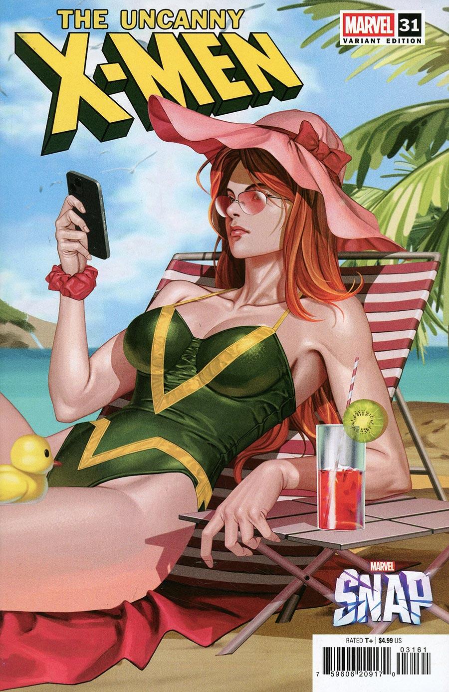 Uncanny X-Men #31 Inhyuk Lee Marvel Snap Swimsuit Variant