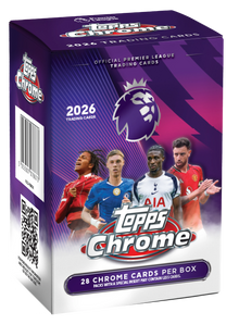 2026 Topps Chrome Premier League Soccer Value Box