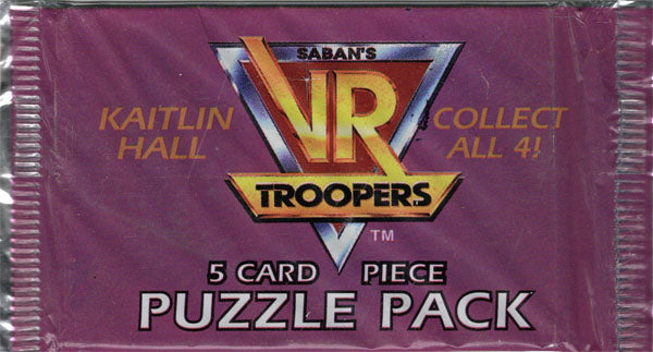 Saban's VR Troopers Factory Sealed Trading Card Pack
