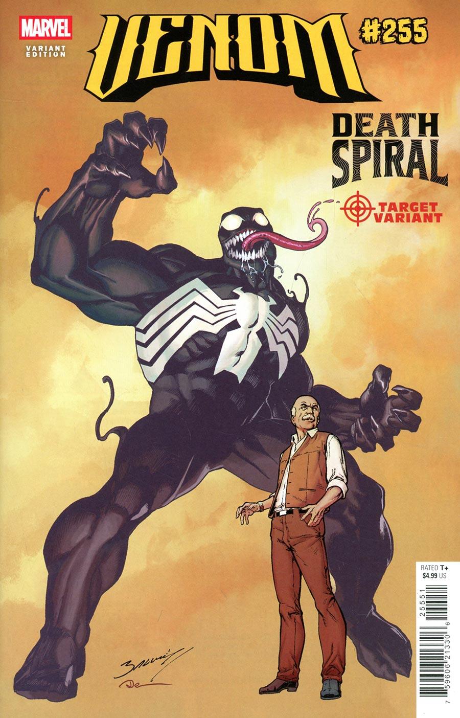 Venom #255 Mark Bagley Classified Target Variant [Ds]