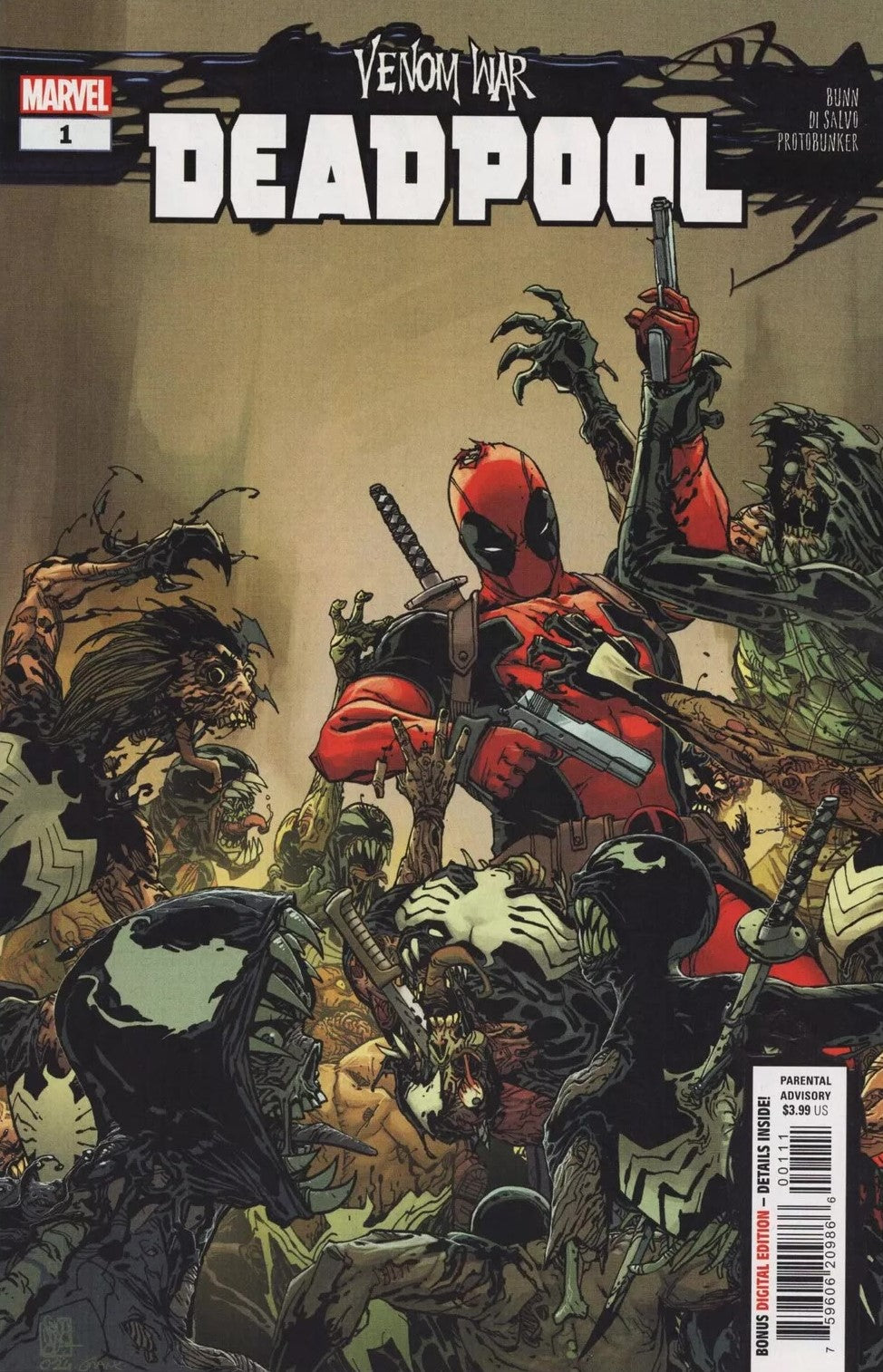 Venom War: Deadpool #1 [Vw]
