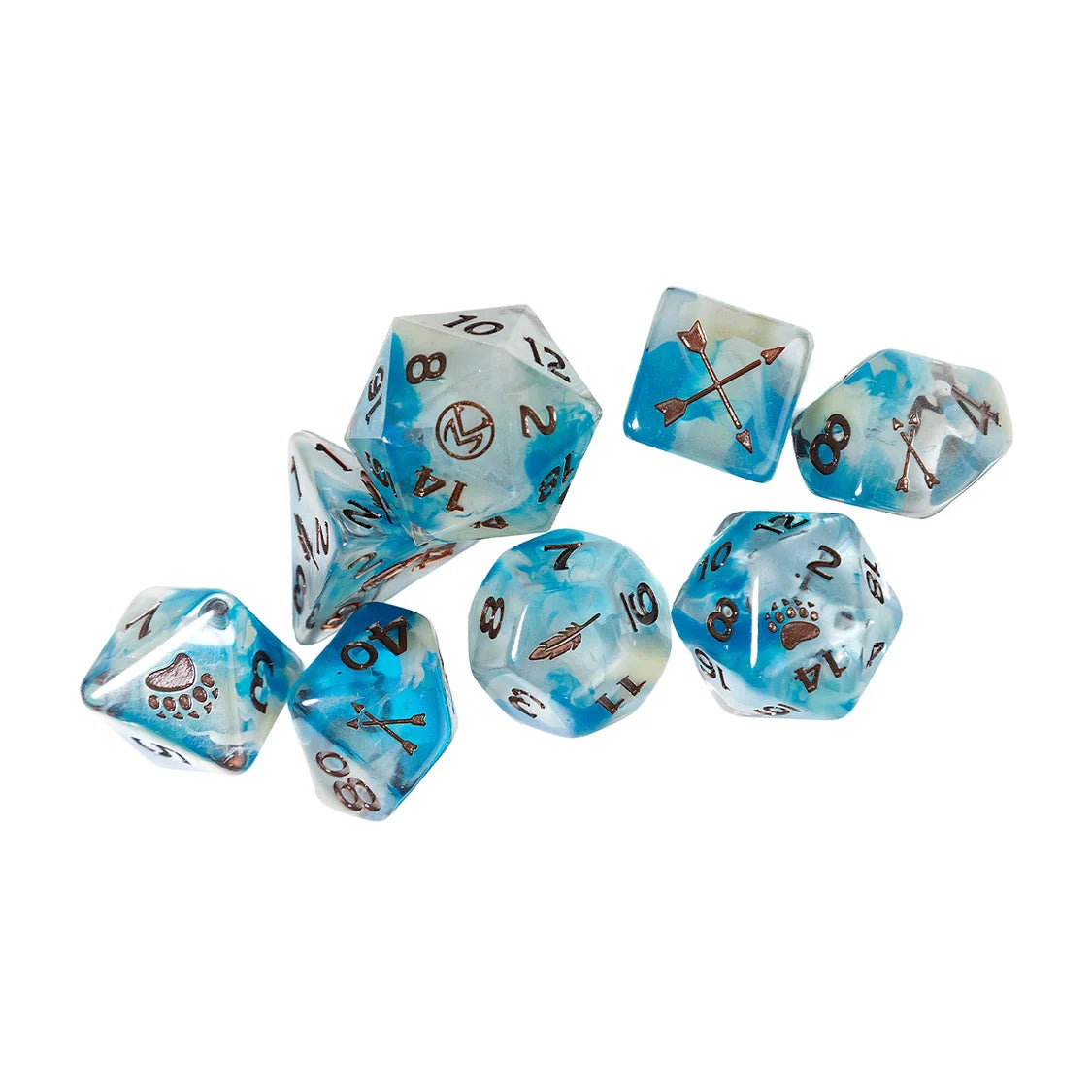 Sirius Dice: Critical Role Vox Machina Adventure Dice Set - Vex'ahlia