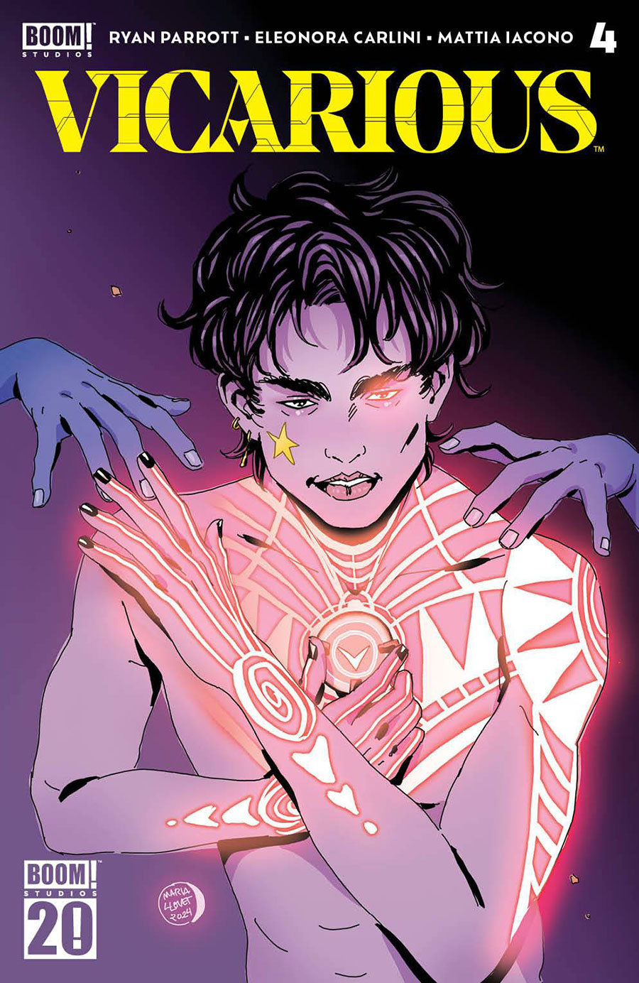Vicarious #4 (Of 5) Cover B Llovet