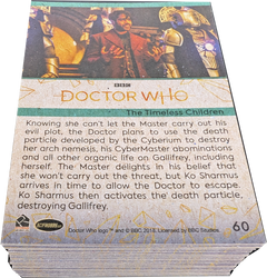 Rittenhouse 2022 Doctor Who Series 11 & 12 Complete 60 Card Variant Parallel Set