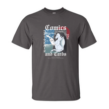 Digital Heroes Gildan Ultra Cotton Retro Logo Redesign Charcoal T-Shirt