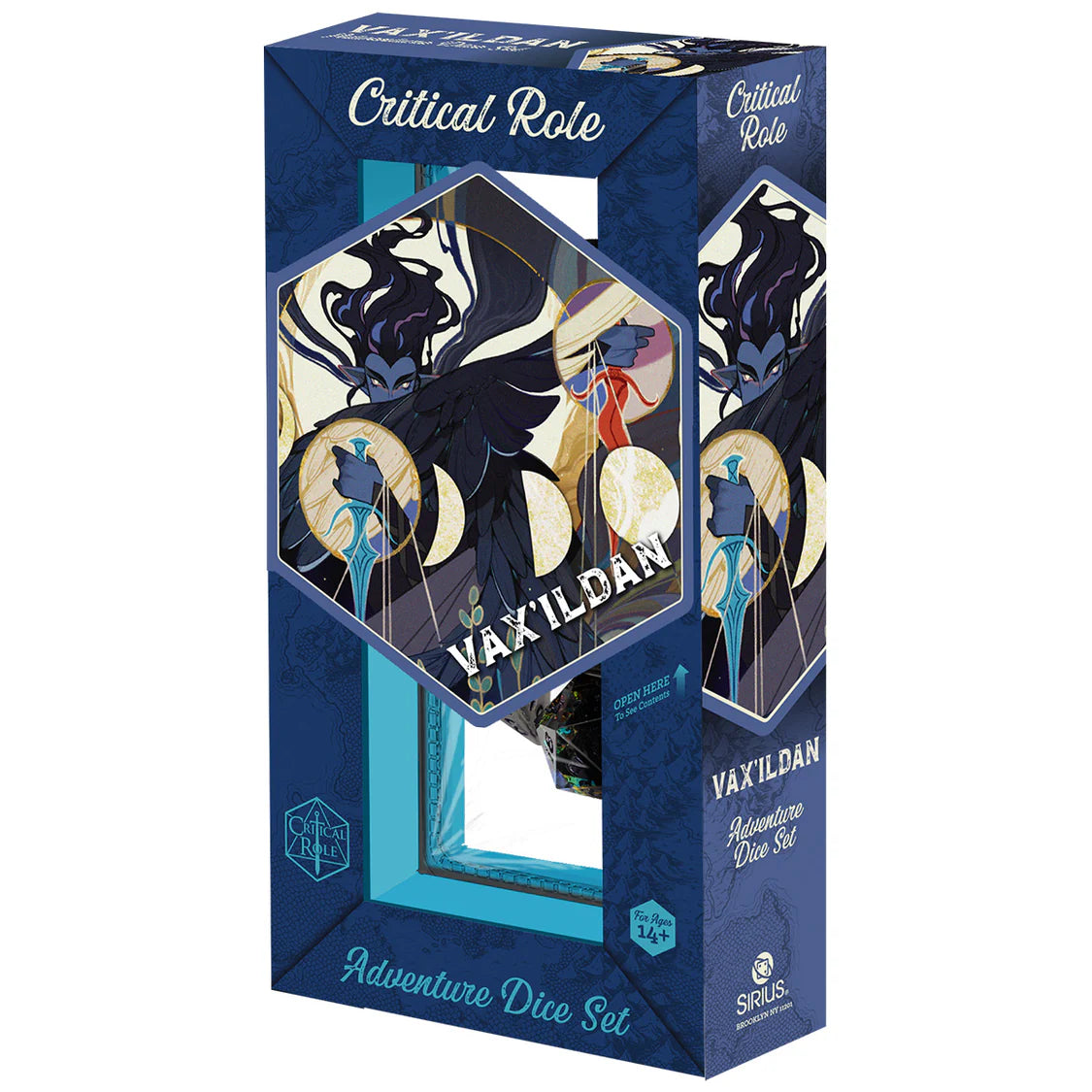 Sirius Dice: Critical Role Vox Machina Adventure Dice Set - Vax'ildan