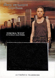 Mortal Instruments City of Bones Costume Wardrobe Card W-JWI Jemima West