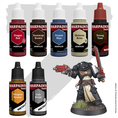 Army Painter Combat Se7ens: Black Relic Armour