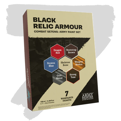 Army Painter Combat Se7ens: Black Relic Armour