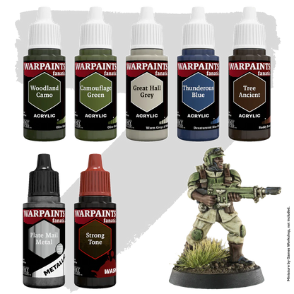 Army Painter Combat Se7ens: Field Gear Green