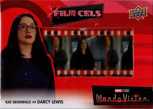 2022 Upper Deck Marvel WandaVision Film Cels Card 1980-3 Kat Dennings