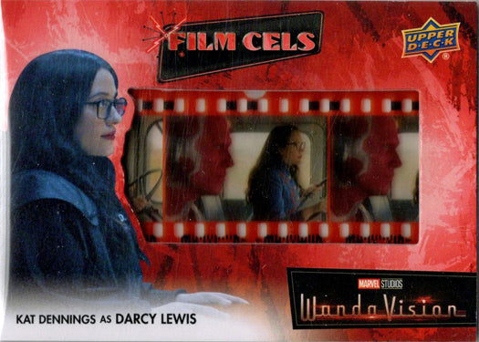 2022 Upper Deck Marvel WandaVision Film Cels Card 1990-5 Kat Dennings