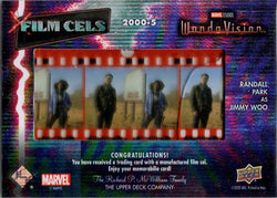 2022 Upper Deck Marvel WandaVision Film Cels Card 2000-5 Randall Park