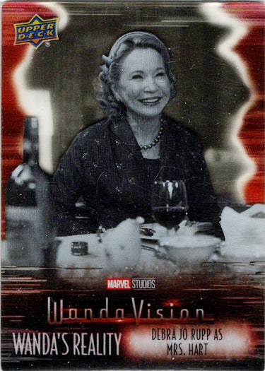 2022 Upper Deck Marvel WandaVision Wanda's Reality Plexi Card P-2 Debra Jo Rupp