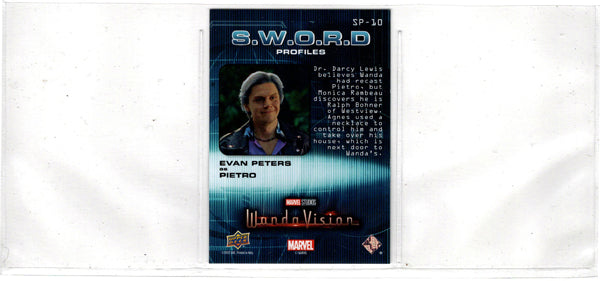 2022 Upper Deck Marvel WandaVision S.W.O.R.D Profiles Ten Card Insert Set